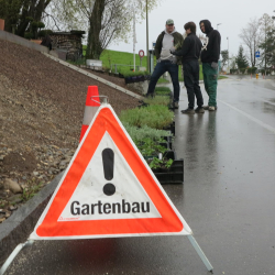 Vorbesprechung mit dem Landschafts Architekt