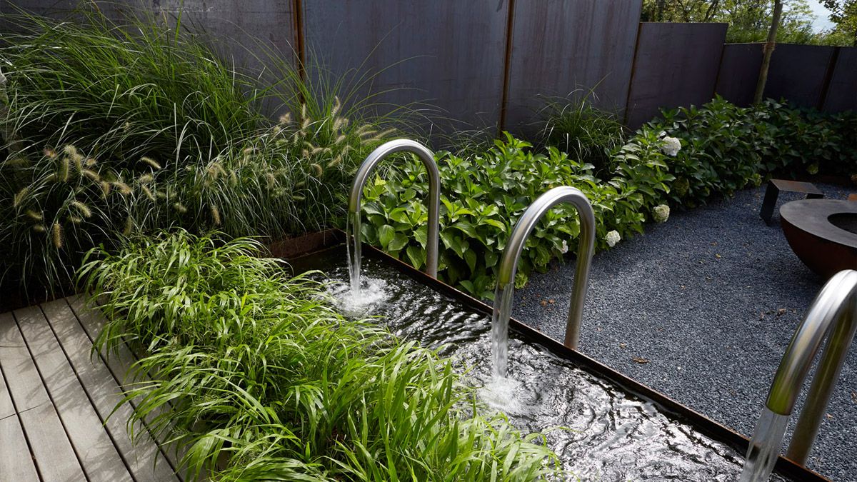 Gestaltung mit Wasser